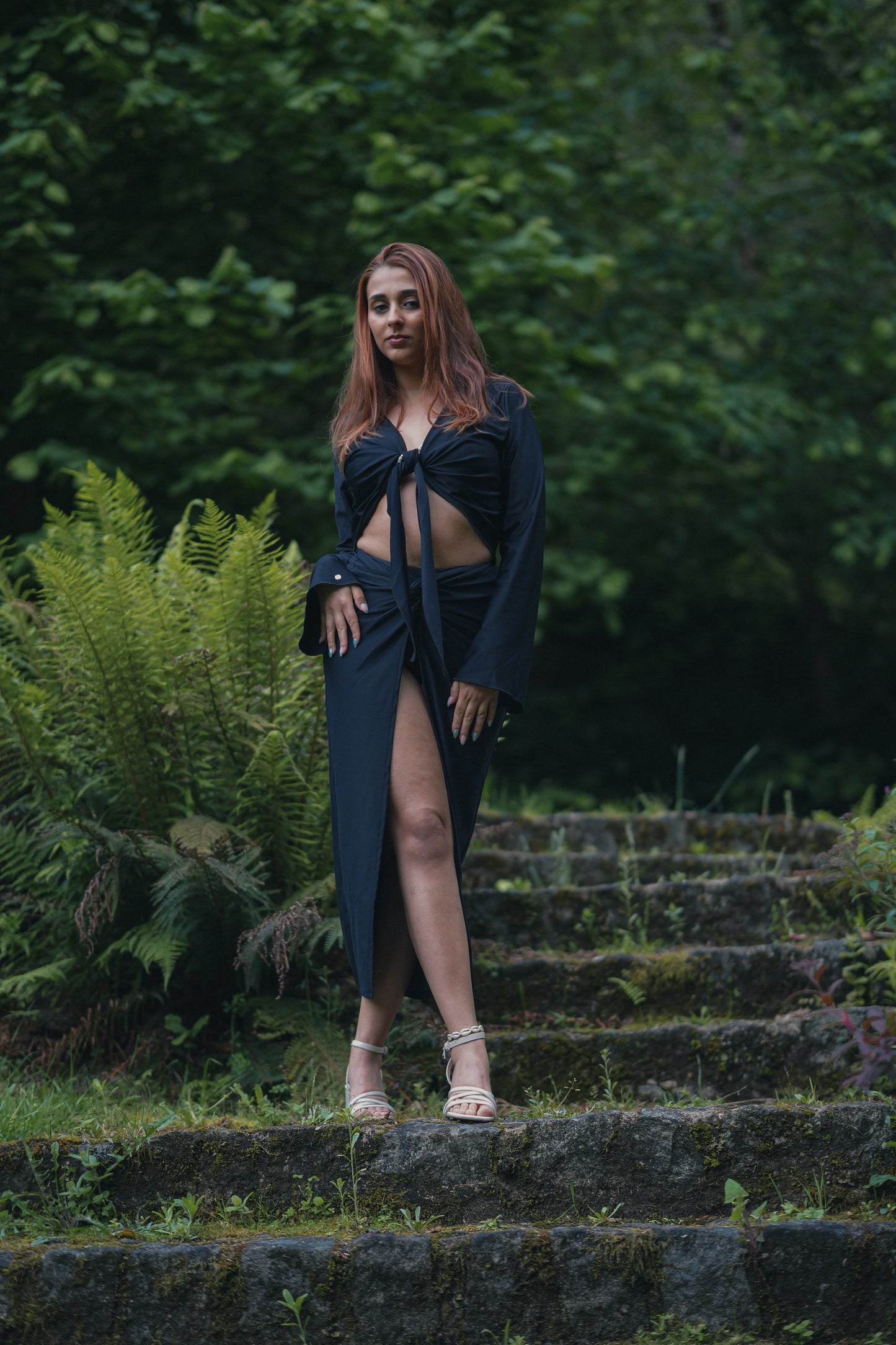 Gaia Black Skirt