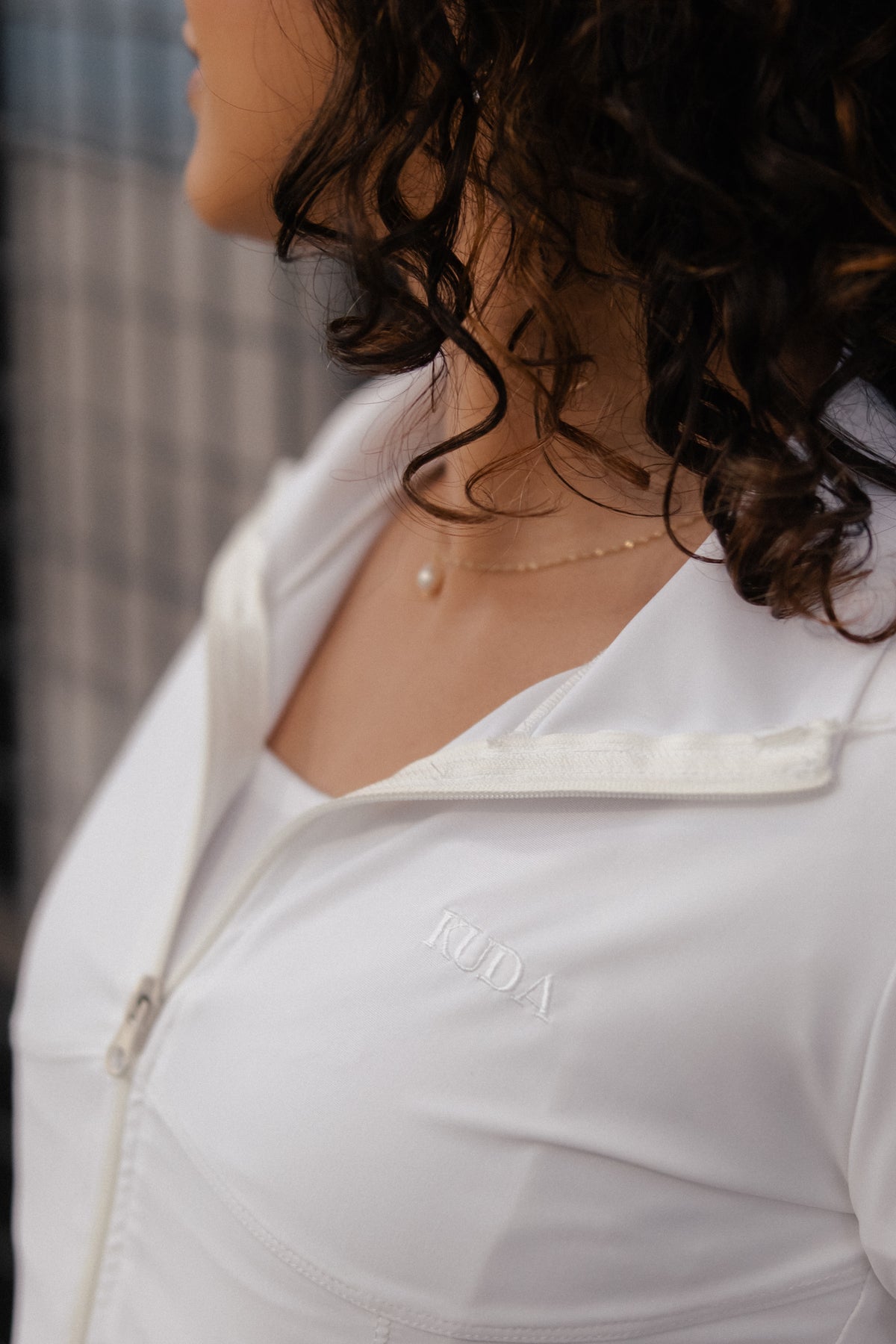Odette Coat Blanche