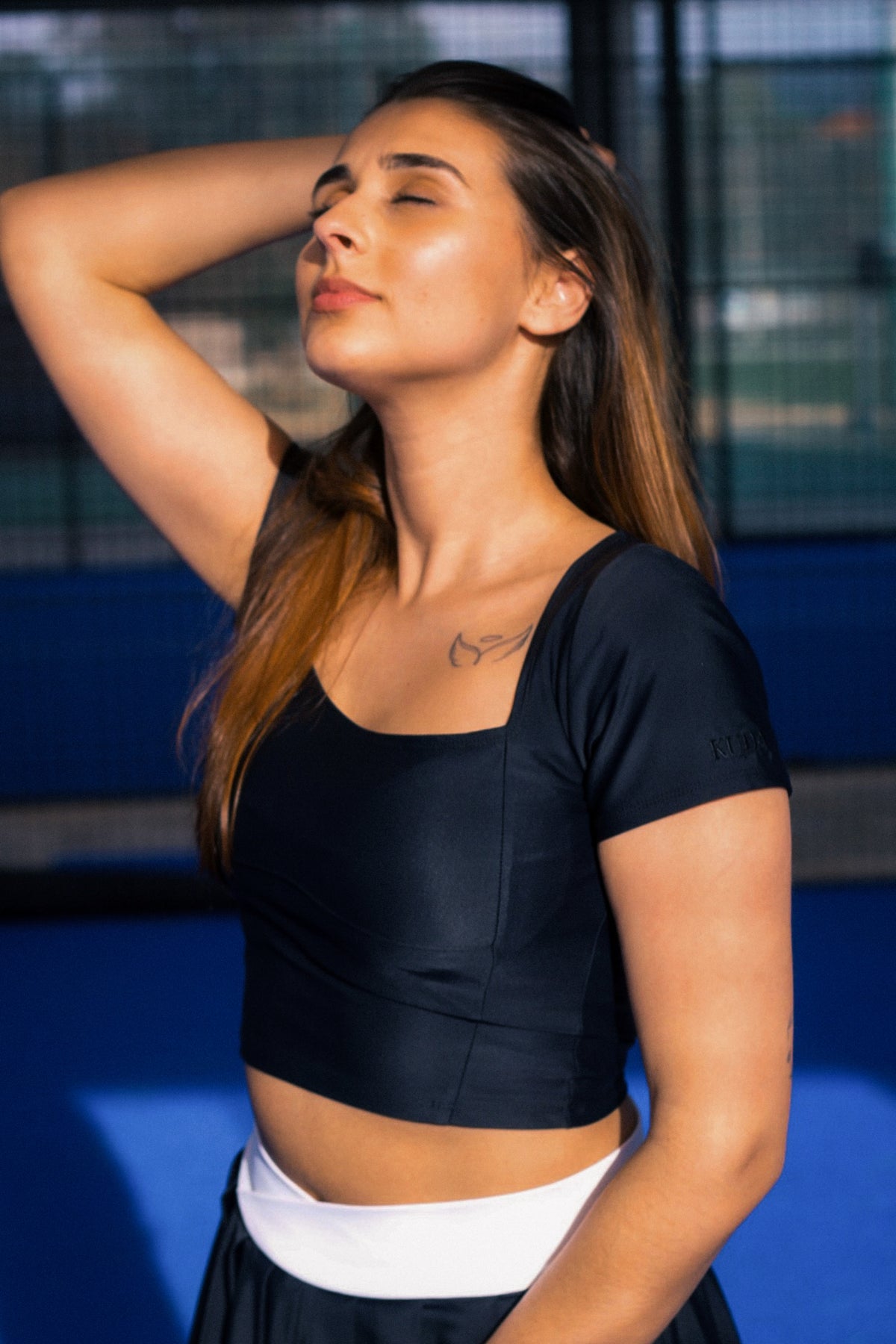 Maya Crop Noire