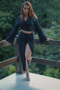 Gaia Black Skirt