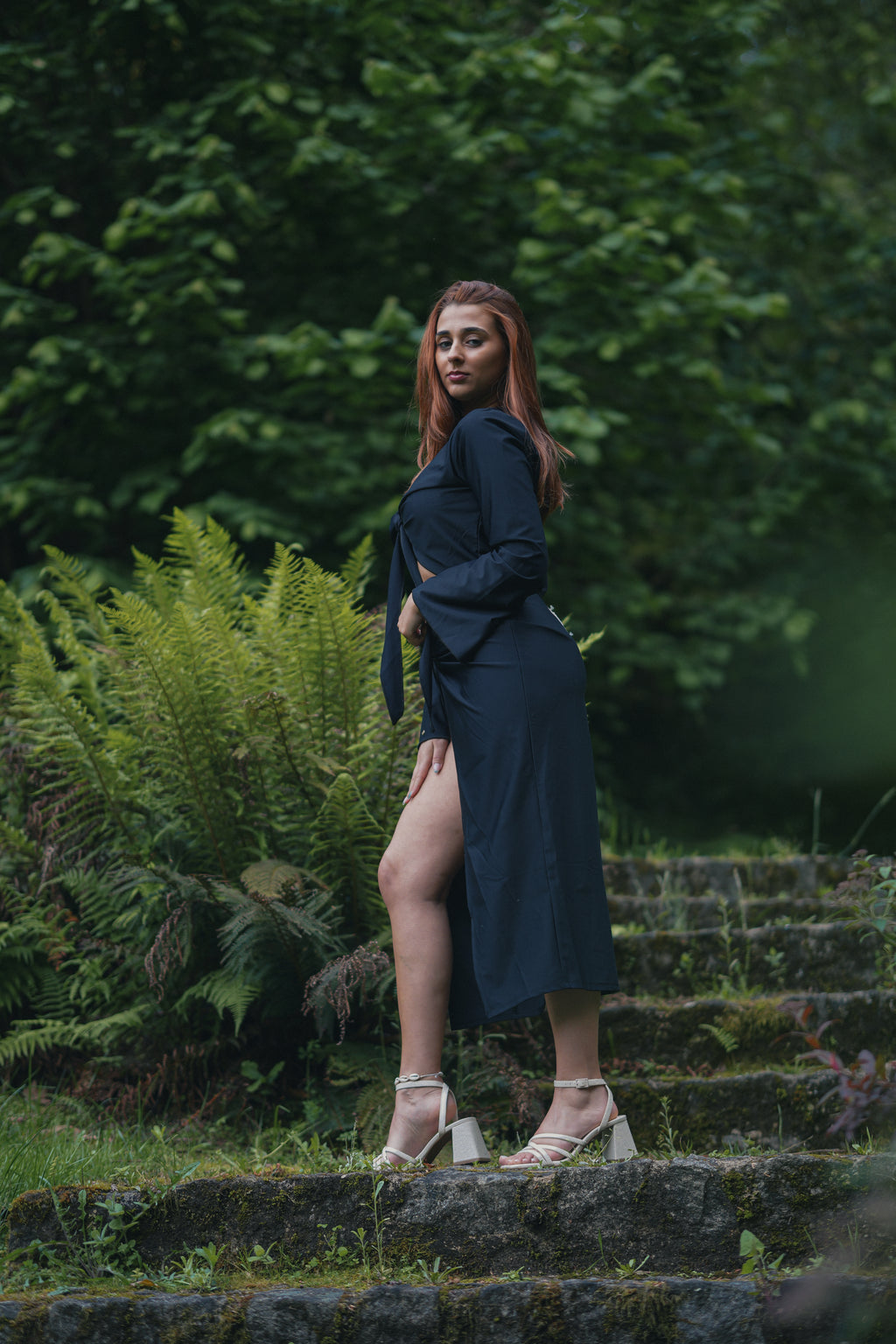 Gaia Black Skirt