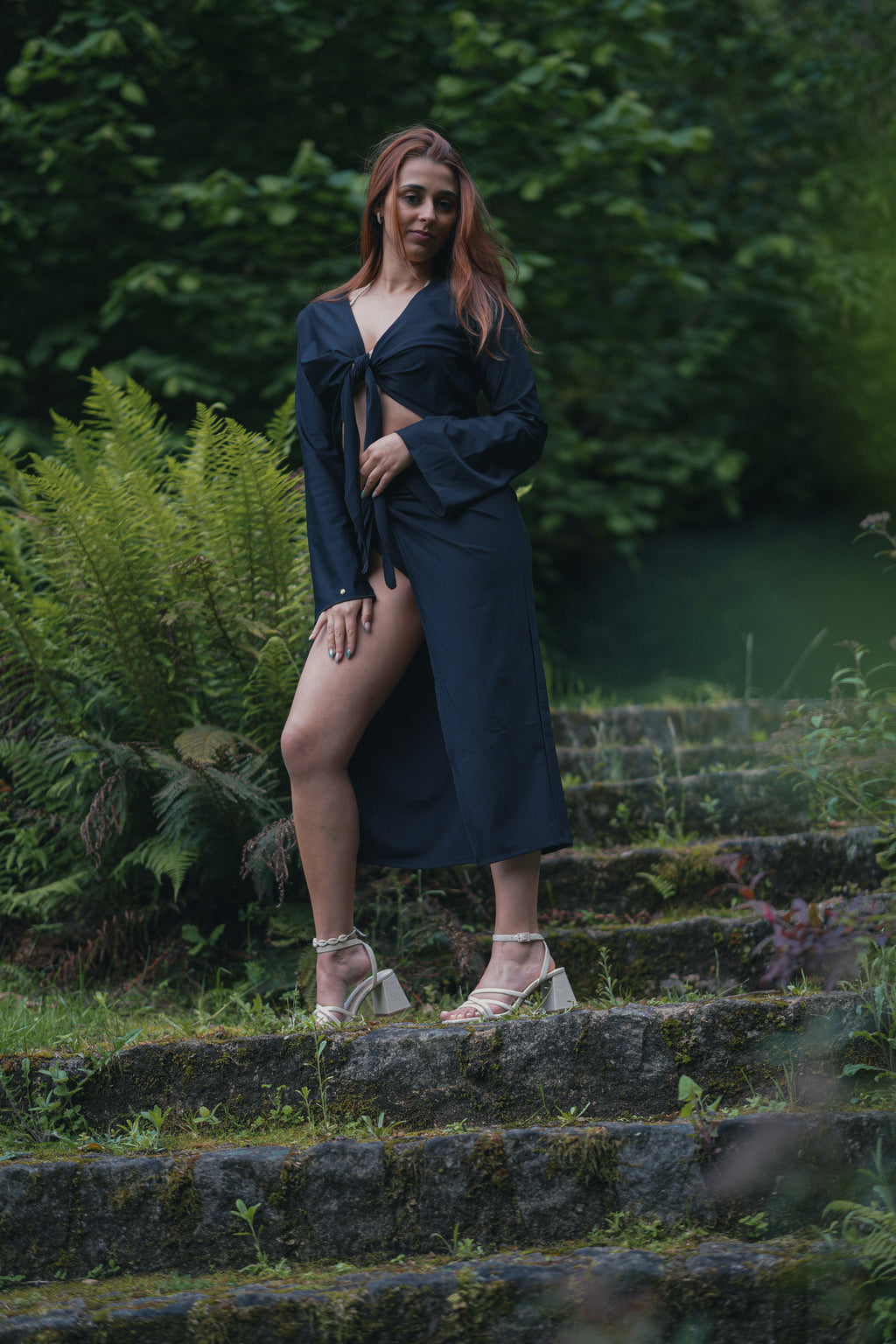 Gaia Black Skirt