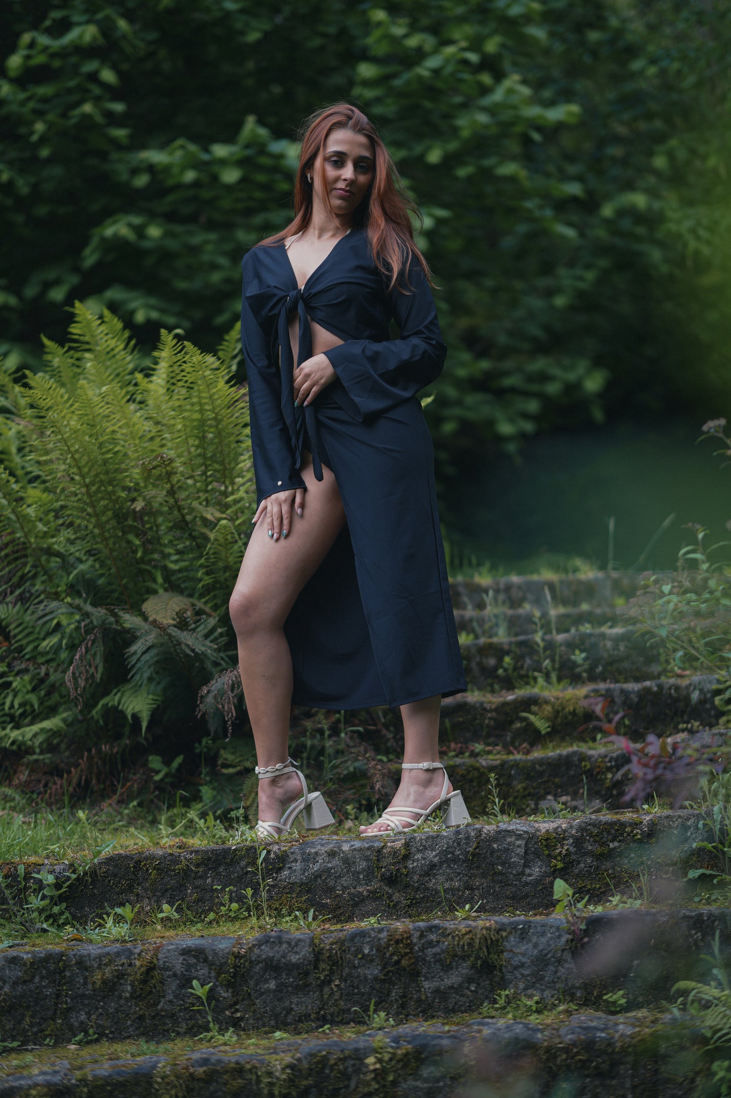 Gaia Black Skirt
