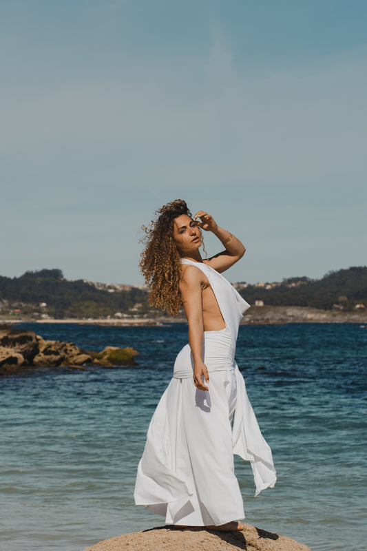 Seraphina Dress Blanche